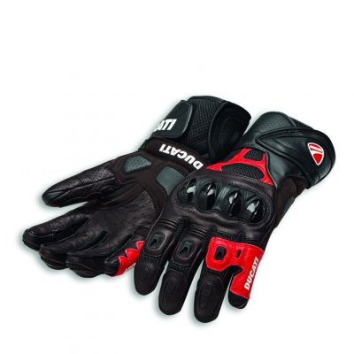 RUKAVICE DUCATI SPEED AIR C1 ČIERNO-ČERVENÉ