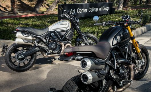 Nové Ducati Scrambler 1100 PRO a Sport PRO sa zameriavajú na magisterské kurzy na ArtCenter College of Design v Pasadene v Kalifornii