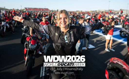 World Ducati Week 2026: od 3. do 5. júla, stretnutie, na ktorom spolu zažijeme storočie vášne pre Ducati! World Ducati Week 2026: od 3. do 5. júla, stretnutie, na ktorom spolu zažijeme storočie vášne pre Ducati!