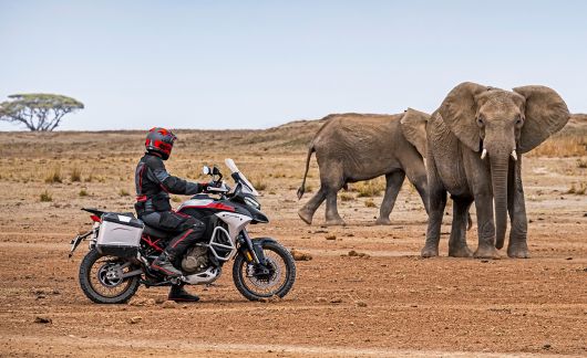 Multistrada V4 Rally: výroba sa rozbehla