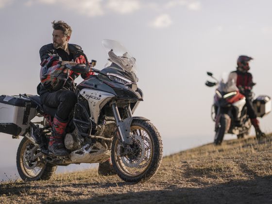 Nová Multistrada V4 Rally