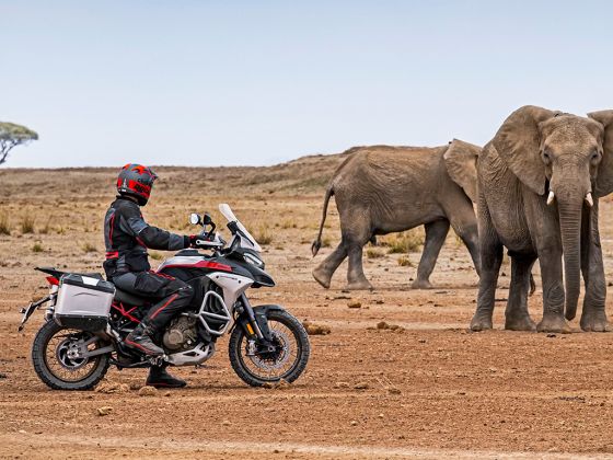 Multistrada V4 Rally: výroba sa rozbehla